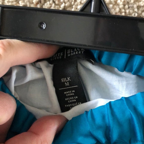 White House Black Market Silk Skirt - Picture 2 of 3